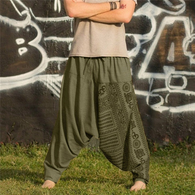 Long harem pants