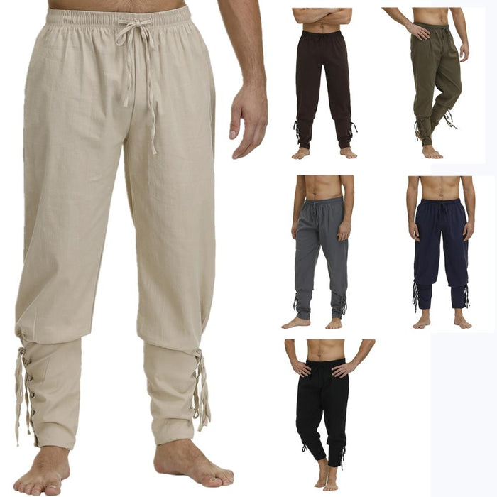 Pirate pants for men Viking cosplay Renaissance medieval gothic pants pirate costume Trouser men