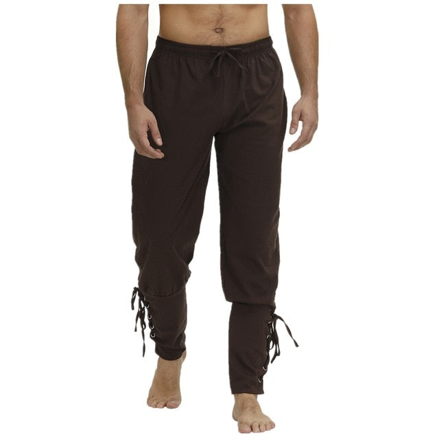 Pirate pants for men Viking cosplay Renaissance medieval gothic pants pirate costume Trouser men