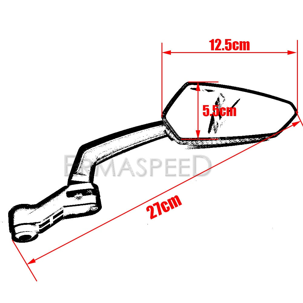 Universal Motorcycle Rear View Mirrors