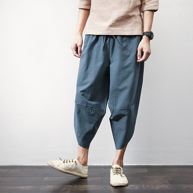 low rise harem pants