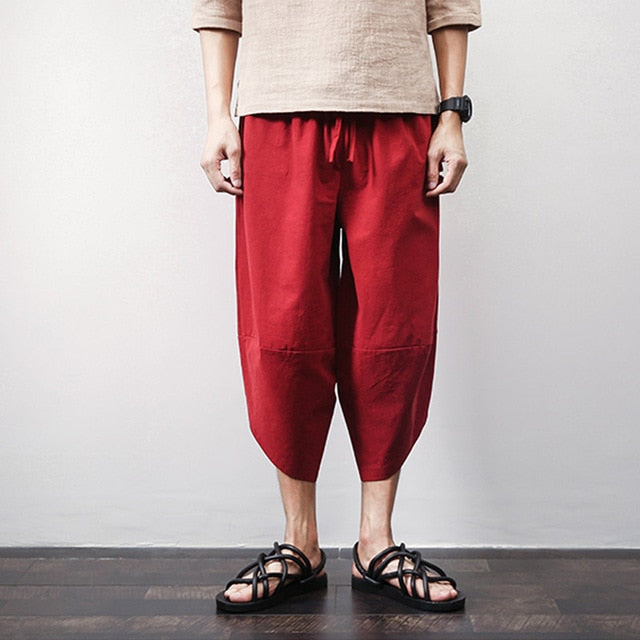 low rise harem pants