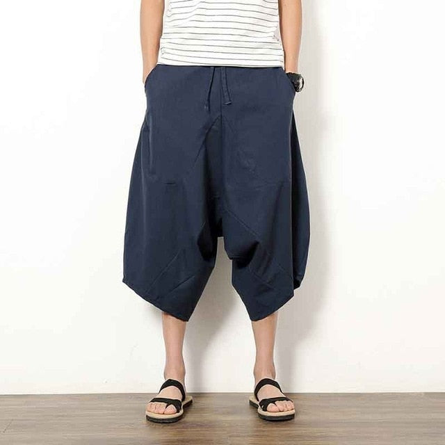 low rise harem pants