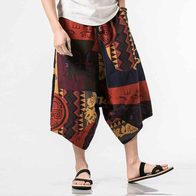 low rise harem pants