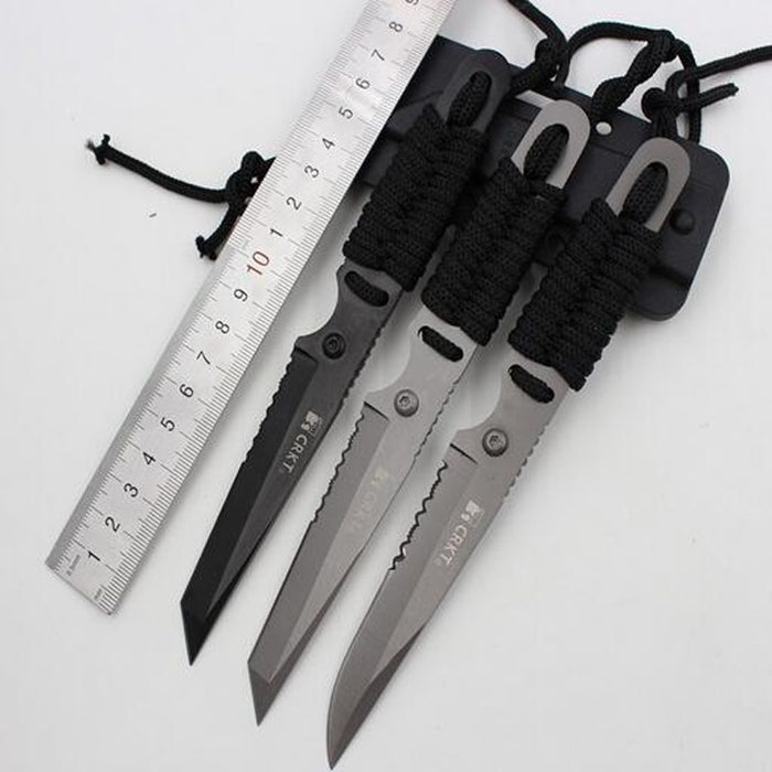 Stainless Steel Survival Knife Fixed Blade Hunting Knife Outdoor Fishing Tactical Knife Mes Navajas Supervivencia