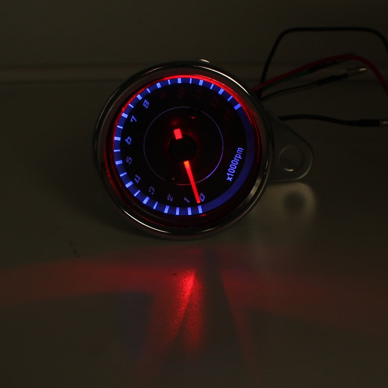 Universal motorcycle tachometer LED Screen